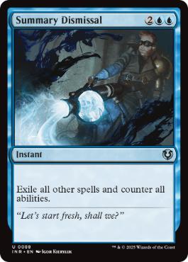 [088]【EN】【FOIL】即時却下/Summary Dismissal【INR】[U][青]