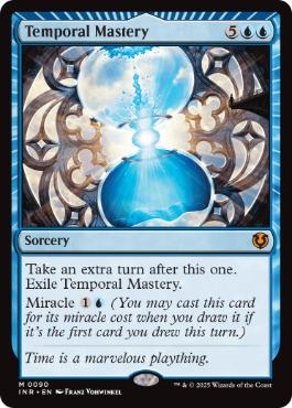 [090]【EN】【FOIL】時間の熟達/Temporal Mastery【INR】[M][青]