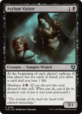 [096]【EN】【FOIL】精神病棟の訪問者/Asylum Visitor【INR】[U][黒]