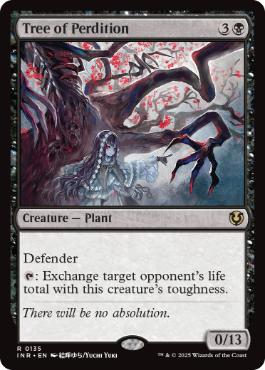 [135]【EN】【FOIL】地獄の樹/Tree of Perdition【INR】[R][黒]