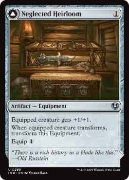 [269]【EN】【FOIL】忘れられていた家宝/Neglected Heirloom【INR】[U][茶]