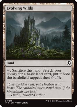 [278]【EN】【FOIL】進化する未開地/Evolving Wilds【INR】[C][土地]