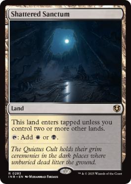 [283]【EN】【FOIL】砕かれた聖域/Shattered Sanctum【INR】[R][土地]