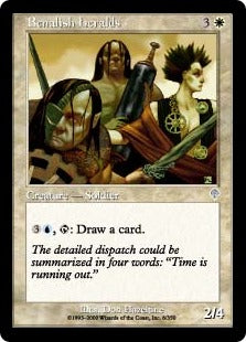 [006]【JP】【FOIL】ベナリアの伝令/Benalish Heralds【INV】[U][白]