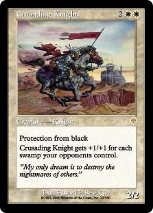 [012]【EN】【FOIL】聖戦の騎士/Crusading Knight【INV】[R][白]