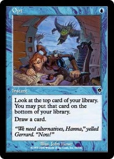[064]【EN】【FOIL】選択/Opt【INV】[C][青]