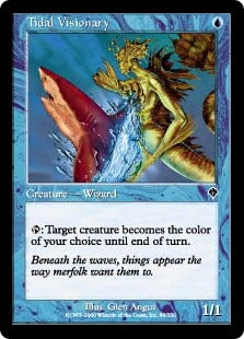 [080]【EN】【FOIL】高潮の幻想家/Tidal Visionary【INV】[C][青]