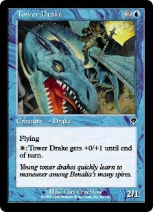 [082]【EN】塔のドレイク/Tower Drake【INV】[C][青]