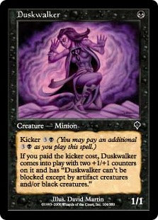 [104]【EN】【FOIL】薄暮に歩くもの/Duskwalker【INV】[C][黒]