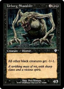 [133]【EN】【FOIL】アーボーグのシャンブラー/Urborg Shambler【INV】[U][黒]