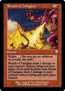 [138]【JP】デアリガズの息/Breath of Darigaaz【INV】[U][赤]