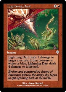 [152]【EN】【FOIL】稲妻の矢/Lightning Dart【INV】[U][赤]