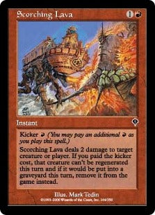 [164]【EN】【FOIL】焦熱の溶岩/Scorching Lava【INV】[C][赤]