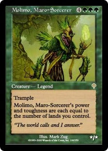 [199]【JP】マローの魔術師モリモ/Molimo, Maro-Sorcerer【INV】[R][緑]