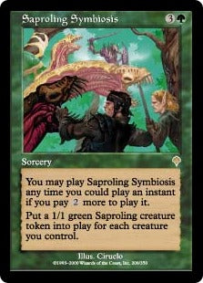 [209]【JP】【FOIL】菌獣の共生/Saproling Symbiosis【INV】[R][緑]