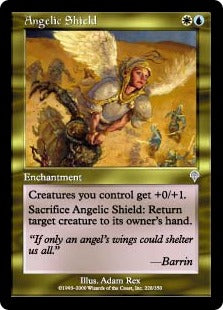 [228]【JP】【FOIL】天使の盾/Angelic Shield【INV】[U][多色]