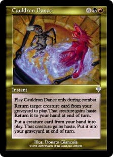 [238]【EN】【FOIL】大釜のダンス/Cauldron Dance【INV】[U][多色]