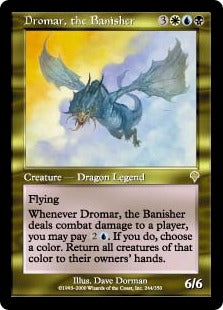 [244]【EN】追放するものドロマー/Dromar, the Banisher【INV】[R][多色]