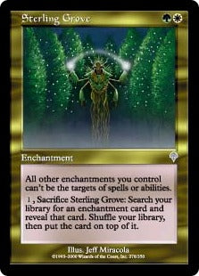[278]【EN】【FOIL】真の木立ち/Sterling Grove【INV】[U][多色]