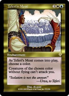 [279]【EN】【FOIL】テフェリーの濠/Teferi's Moat【INV】[R][多色]