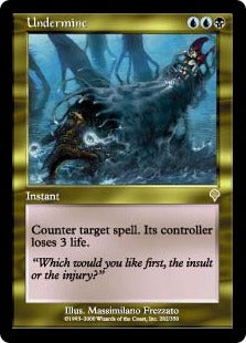[282]【EN】【FOIL】蝕み/Undermine【INV】[R][多色]