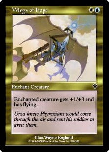 [289]【JP】【FOIL】希望の翼/Wings of Hope【INV】[C][多色]