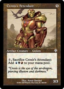[300]【EN】クローシスの従者/Crosis's Attendant【INV】[U][茶]