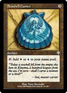 [311]【EN】【FOIL】貝殻のカメオ/Seashell Cameo【INV】[U][茶]