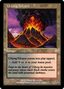 [330]【JP】アーボーグの火山/Urborg Volcano【INV】[U][土地]