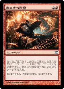 [133]【JP】【FOIL】燃え立つ復讐/Burning Vengeance【ISD】[U][赤]