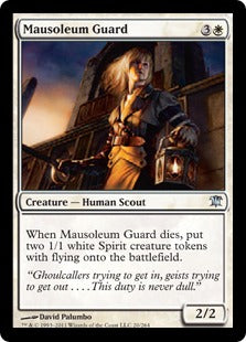 [020]【EN】霊廟の護衛/Mausoleum Guard【ISD】[U][白]