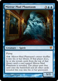 [068]【EN】【FOIL】鏡狂の幻/Mirror-Mad Phantasm【ISD】[M][青]