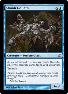 [076]【EN】【FOIL】スカーブの大巨人/Skaab Goliath【ISD】[U][青]
