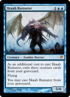 [077]【EN】【FOIL】スカーブの殲滅者/Skaab Ruinator【ISD】[M][青]
