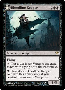 [090]【EN】【FOIL】血統の守り手/Bloodline Keeper【ISD】[R][黒]