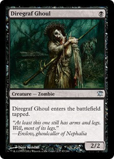 [097]【EN】【FOIL】戦墓のグール/Diregraf Ghoul【ISD】[U][黒]