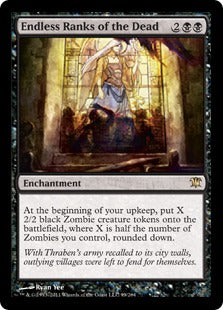 [099]【EN】【FOIL】終わり無き死者の列/Endless Ranks of the Dead【ISD】[R][黒]
