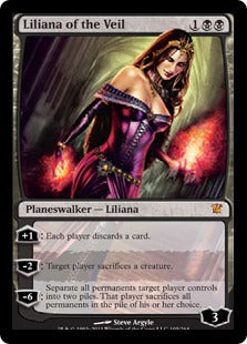 [105]【EN】【FOIL】ヴェールのリリアナ/Liliana of the Veil【ISD】[M][黒]