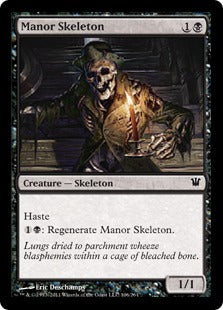 [106]【EN】【FOIL】荘園の骸骨/Manor Skeleton【ISD】[C][黒]