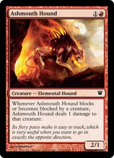 [128]【EN】灰口の猟犬/Ashmouth Hound【ISD】[C][赤]