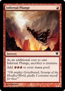 [148]【EN】業火への突入/Infernal Plunge【ISD】[C][赤]