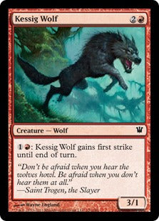 [151]【EN】ケッシグの狼/Kessig Wolf【ISD】[C][赤]