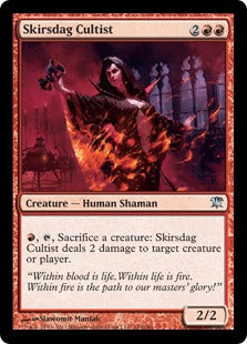 [163]【EN】スカースダグの信者/Skirsdag Cultist【ISD】[U][赤]