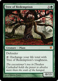 [207]【EN】【FOIL】解放の樹/Tree of Redemption【ISD】[M][緑]