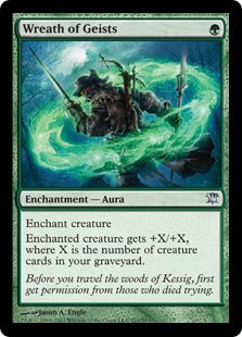 [211]【EN】【FOIL】霊の花輪/Wreath of Geists【ISD】[U][緑]