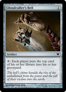 [224]【EN】【FOIL】グール呼びの鈴/Ghoulcaller's Bell【ISD】[C][茶]