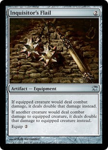 [227]【EN】【FOIL】審問官のフレイル/Inquisitor's Flail【ISD】[U][茶]