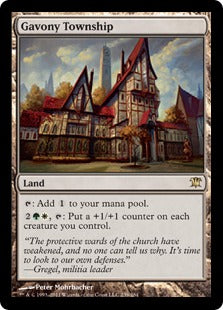 [239]【EN】【FOIL】ガヴォニーの居住区/Gavony Township【ISD】[R][土地]