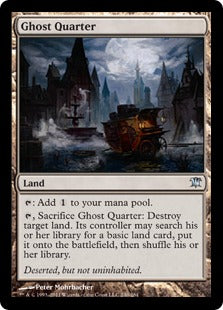 [240]【EN】【FOIL】幽霊街/Ghost Quarter【ISD】[U][土地]