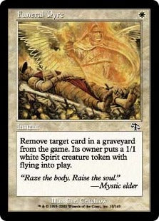 [010]【JP】【FOIL】送り火/Funeral Pyre【JUD】[C][白]